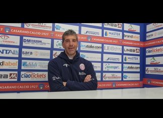 Puteolana-Casarano, Mister Foglia Manzillo in conferenza