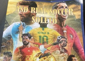 Un album di figurine per i piccoli della Real Soccer di Soleto
