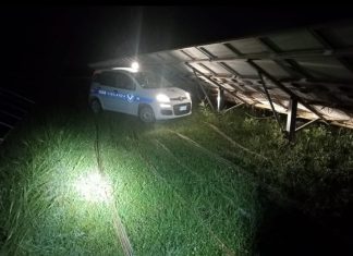 Ladri nell’impianto fotovoltaico, ma scatta l’allarme: sfuma il furto di cavi elettrici