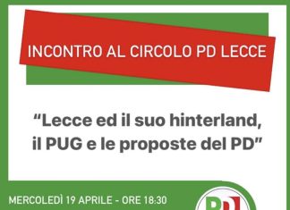 Incontro organizzato dal Pd leccese sul Pug, aperto il confronto coi cittadini