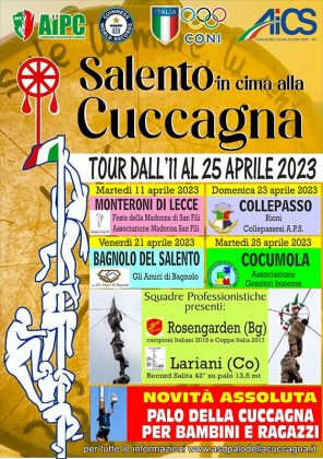 Tra tradizione e divertimento torna “Salento in Cima alla Cuccagna”: sfida aperta in quattro comuni - Corriere Salentino