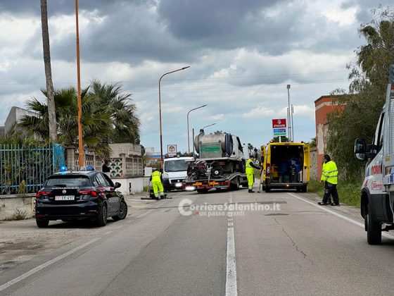 Violento scontro frontale tra moto e furgone, corsa in ospedale per un 46enne: “codice rosso” - Corriere Salentino