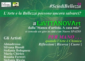 LaVITΛNOVΛrt nella “Galleria d’Arte Arca”. Vernissage della mostra “Per mano… quando l’Arte è Chimica”