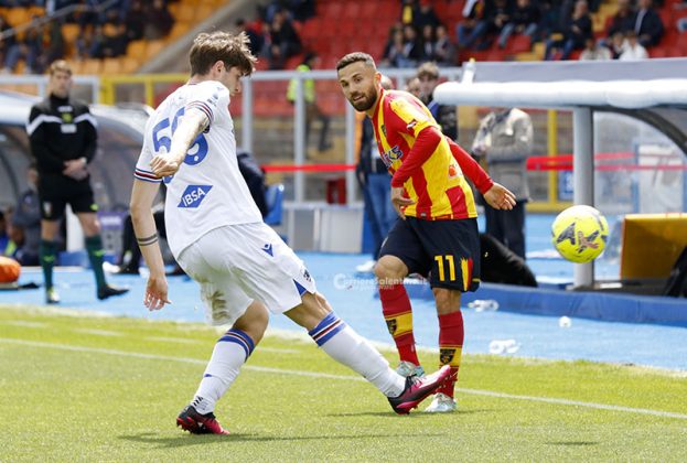 Il Lecce non sa più vincere, contro la Samp è 1 a 1: non basta un primo tempo sontuoso per battere l’ultima in classifica - Corriere Salentino