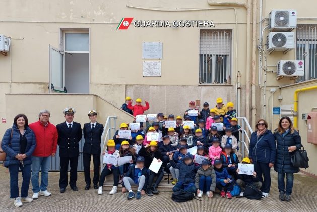 Capitaneria di Porto di Gallipoli: sono gli studenti a dare il benvenuto alla Settimana Blu - Corriere Salentino