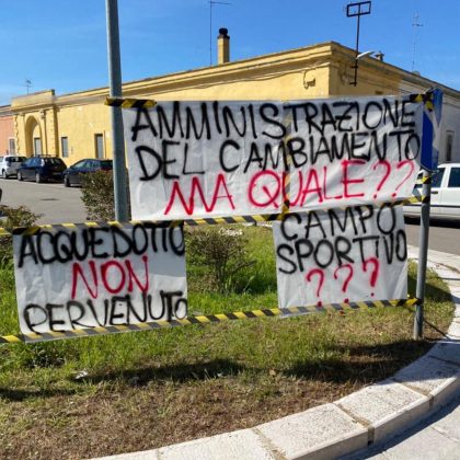 Frigole, Capoccia: “Comunità abbandonata a se stessa” - Corriere Salentino