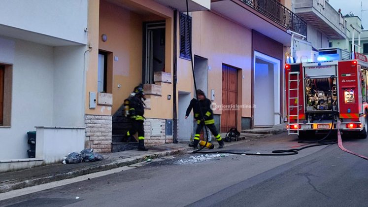 Divampa incendio in casa: muore cagnolino nelle fiamme. Danni ingenti - Corriere Salentino