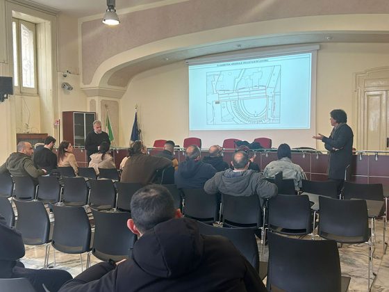 Incontro con gli operatori di Via Alvino: all'Open Space questa mattina l'Amministrazione ha condiviso le fasi dei lavori - Corriere Salentino