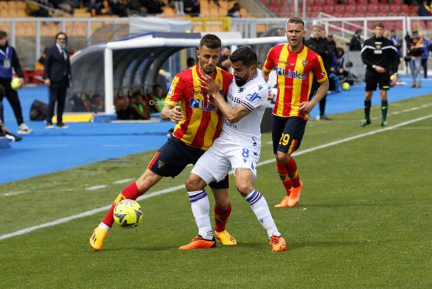 Il Lecce non sa più vincere, contro la Samp è 1 a 1: non basta un primo tempo sontuoso per battere l’ultima in classifica - Corriere Salentino