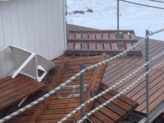 Danni da maltempo anche a Santa Maria di Leuca: semidistrutto un lido, affondata una barca a vela - Corriere Salentino