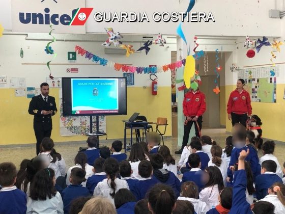 Tutela del mare: la guardia costiera di Gallipoli tra gli studenti della scuola primaria “Pisanelli” di Tricase - Corriere Salentino