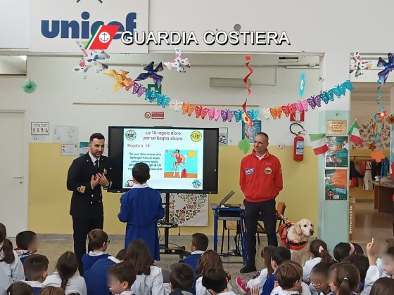 Tutela del mare: la guardia costiera di Gallipoli tra gli studenti della scuola primaria “Pisanelli” di Tricase - Corriere Salentino