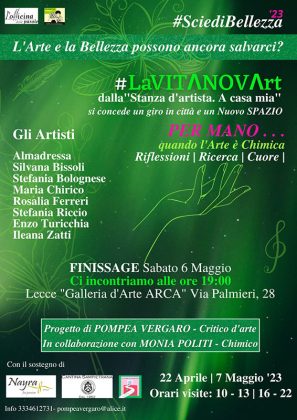 Grande partecipazione al Finissage della mostra “Per Mano… quando l’arte è chimica” - Corriere Salentino