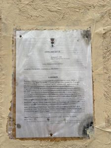 Nuovo allarme di Scorrano: “Mancato rispetto delle norme nel cantiere Alvino di Piazza S.Oronzo. Nuovo pericolo negli uffici dell’ex Convento Teatini” - Corriere Salentino