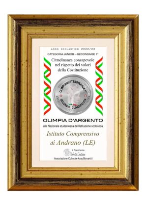 L’Istituto Comprensivo di Andrano in Senato per la premiazione delle Olimpiadi di Cittadinanza - Corriere Salentino