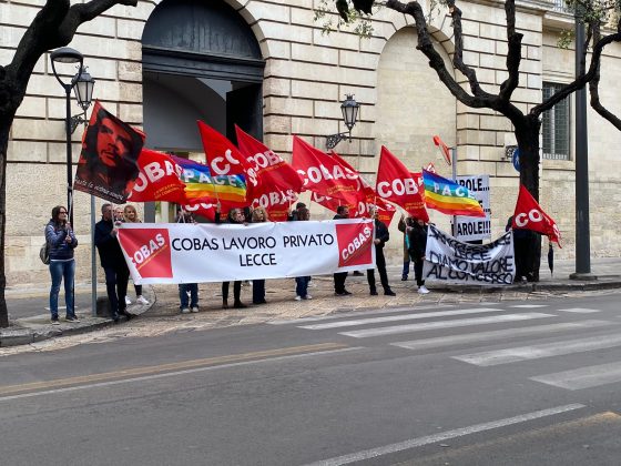 Festa del lavoro, ma non per tutti: in 89, dopo un anno, ancora in attesa di un contratto. I Cobas: “Assunzioni o dimissioni di Palese” - Corriere Salentino