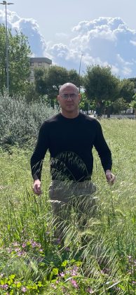 La protesta di Guido: “Erba infestante sui marciapiedi di Lecce, pericolosa per gli amici a 4 zampe. Indecenza assoluta” - Corriere Salentino