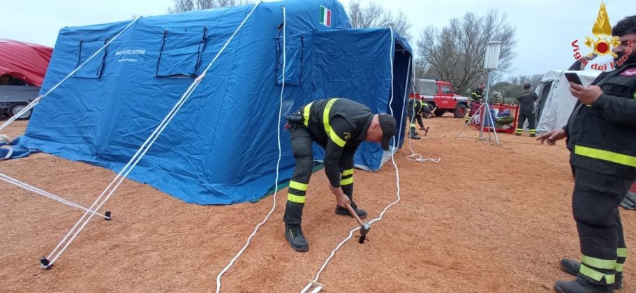 Simulato Terremoto nel Salento, esercitazione dei vigili del fuoco a Ugento - Corriere Salentino