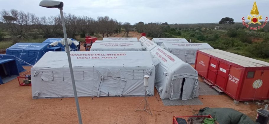 Simulato Terremoto nel Salento, esercitazione dei vigili del fuoco a Ugento - Corriere Salentino