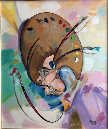 Tutto pronto per l'inaugurazione della mostra personale di pittura di Antonio Galiotta - Corriere Salentino