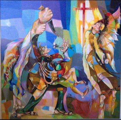 Tutto pronto per l'inaugurazione della mostra personale di pittura di Antonio Galiotta - Corriere Salentino