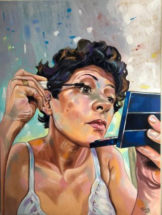 Tutto pronto per l'inaugurazione della mostra personale di pittura di Antonio Galiotta - Corriere Salentino