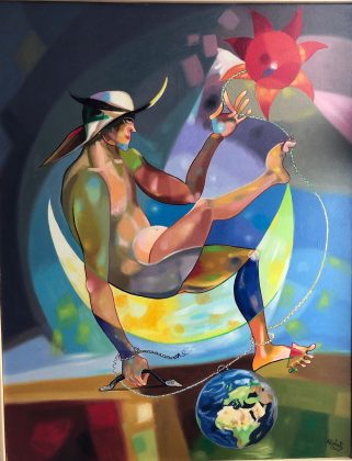 Tutto pronto per l'inaugurazione della mostra personale di pittura di Antonio Galiotta - Corriere Salentino