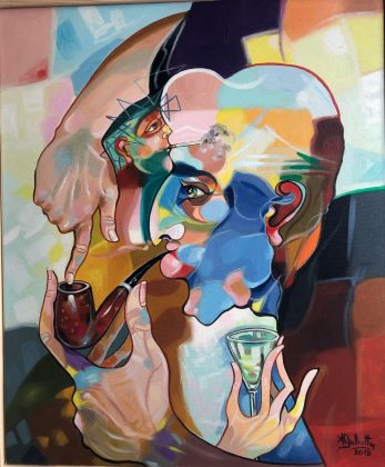 Tutto pronto per l'inaugurazione della mostra personale di pittura di Antonio Galiotta - Corriere Salentino