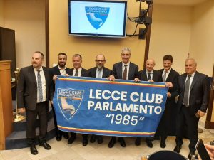 Presentato alla Camera il Lecce Club Parlamento 1985 - Corriere Salentino