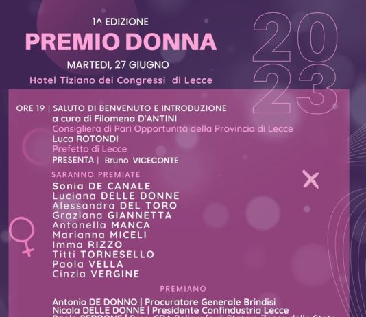 Oggi al Tiziano il “Premio Donna”, un riconoscimento alle donne che si sono affermate nel mondo del lavoro, con ruoli apicali dove la presenza maschile è ancora dominante