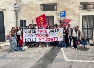 Tasse universitarie troppo alte, continua la battaglia di Udu e Link contro il modello di tassazione dell’Università del Salento