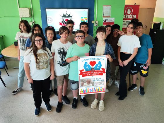 Papa Francesco: 12enni gli conferiscono "Atto di Gentilezza" - Corriere Salentino