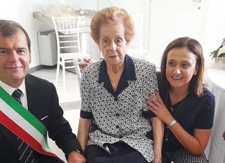 Taviano in festa per i 100 anni di zia Tetta