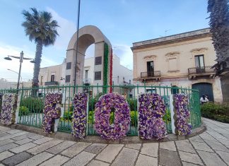 Taglio del nastro per “Leverano in Fiore” con un tributo a Cutro e a tutte le tragedie del mare