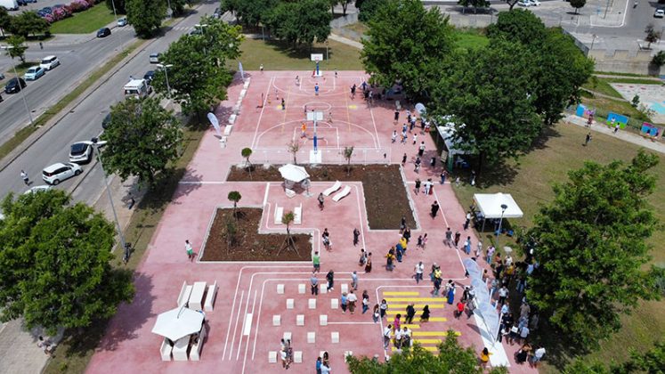 Inaugurato a Lecce il nuovo parco Bruno Petrachi, il primo parco Agos Green&Sport del Sud Italia - Corriere Salentino