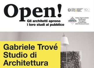 Venerdì 23 e sabato 24 giugno “Open, Studi aperti”, gli architetti salentini aprono i loro studi