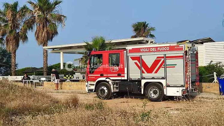 Altra notte, altro incendio: alle fiamme un lounge bar nel Capo di Leuca - Corriere Salentino