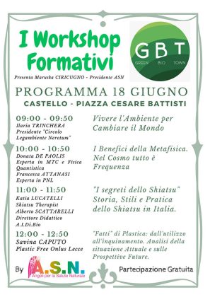 Il 17 e 18 giugno a Nardò al via “Green Bio Town”: viaggio alla scoperta del vivere sano tra arte, cultura e benessere naturale - Corriere Salentino
