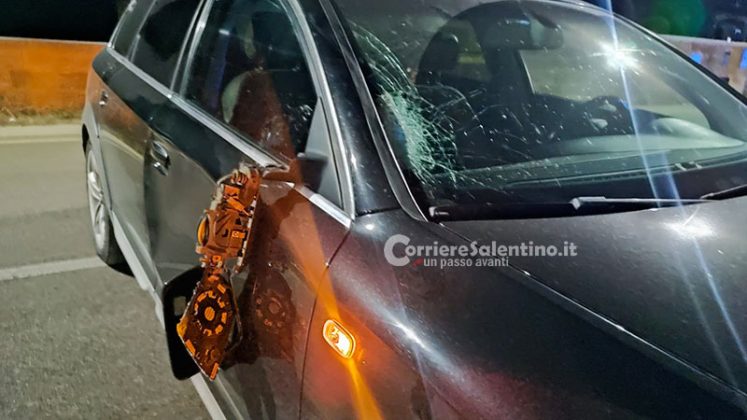 Colpito in pieno da un'auto mentre rincasa: uomo in prognosi riservata - Corriere Salentino