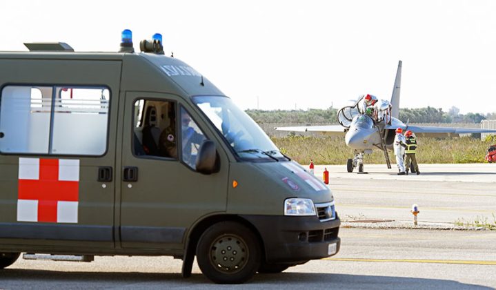 Aeronautica: gli uomini del 61° Stormo e del distaccamento aeronautico di Otranto si formano per operare in situazioni di emergenza sanitaria - Corriere Salentino