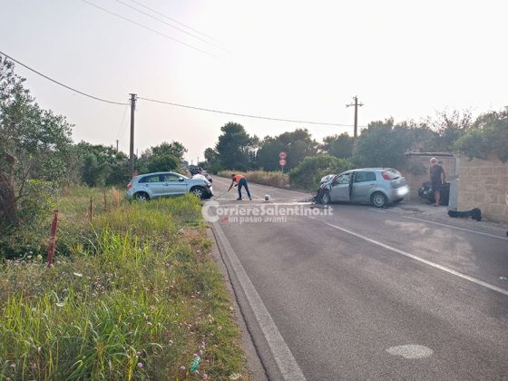 Schianto sulla via per il mare: quattro auto coinvolte. Tre feriti trasportati in ospedale - Corriere Salentino