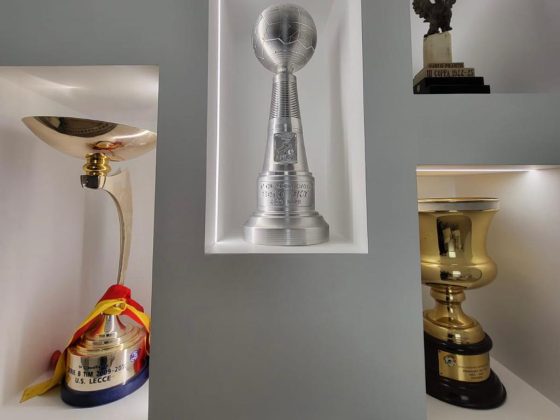 I trofei del Lecce esposti in un’apposita sala - Corriere Salentino