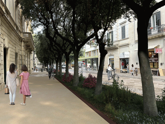 Via XXV Luglio, approvato il progetto di riqualificazione e pedonalizzazione - Corriere Salentino