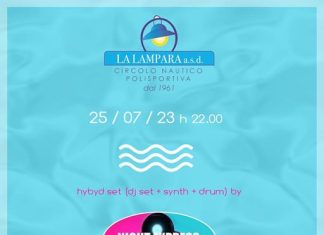 Alla Lampara di Santa Caterina, Serena Patrimia e Queemose, set di Night Express il 25 Luglio