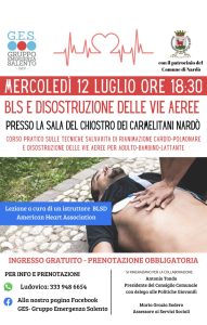 Corso salvavita a Nardò, Tondo: “la nostra comunità sensibile al tema” - Corriere Salentino