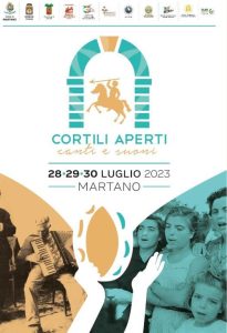 “Cortili Aperti canti e suoni” a Martano in programma dal 28 al 30 luglio - Corriere Salentino