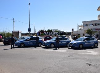Rinforzi estivi, a Gallipoli ventisette poliziotti in più fino alla fine dell’estate