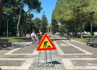 Lavori di manutenzione straordinaria alla Villa Comunale di Lecce