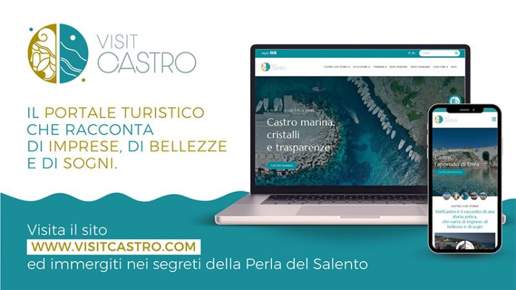 Nasce Visit Castro, il nuovo destination brand del comune salentino. Un nuovo logo e un sito turistico dedicati alla Perla del Salento - Corriere Salentino