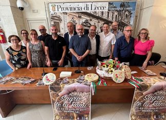 Via alla “Sagra te lu Ranu” a Merine: presentata oggi in Provincia la 29° edizione